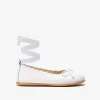 Conguitos Bailarinas Ondas Tira Blanco^ Zapatos | Zapatos De Ceremonia