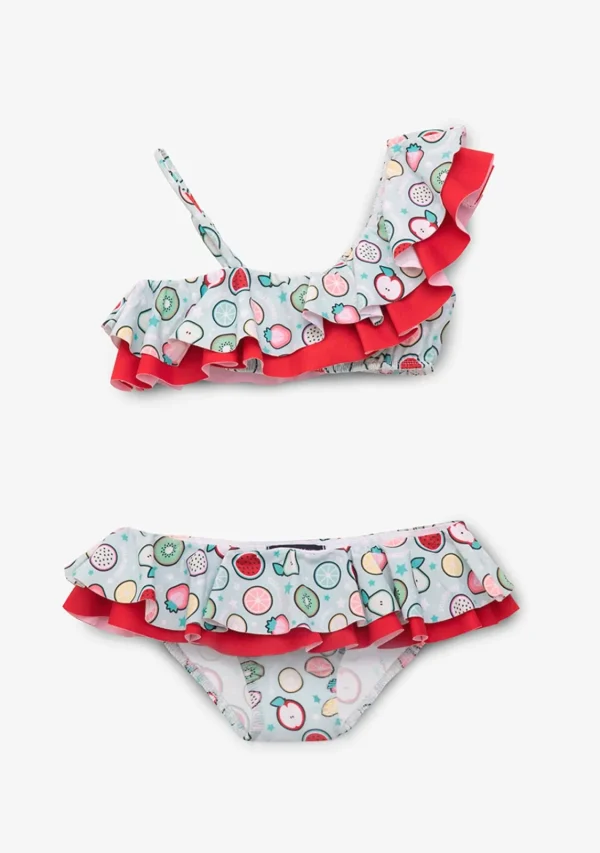 Conguitos Bikini Niña Estampado Frutas Menta^ Baño