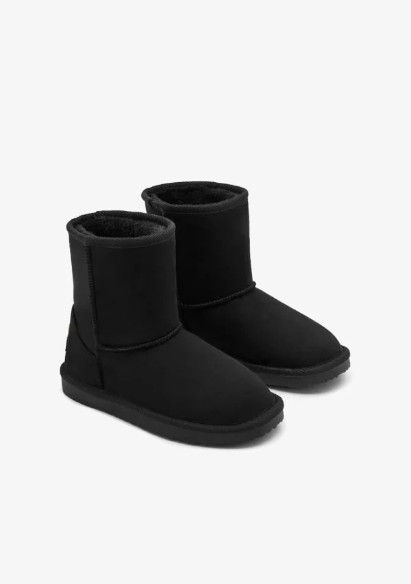 Conguitos Botas Australianas Logo Water Repellent Negro B&W^ Botas Australianas | Botas Australianas