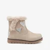 Conguitos Botas De Felpa Beige Con Corazones^ Botas | Botas