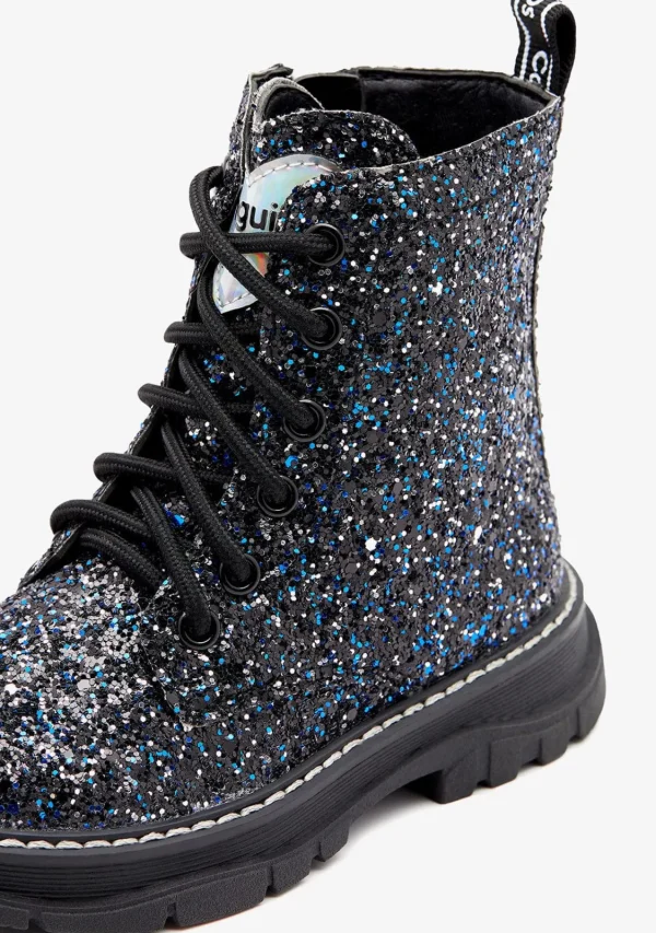 Conguitos Botas Glitter Negro^ Botas