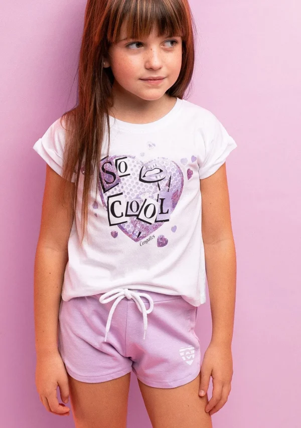 Conguitos Camiseta De Niña Cool Lentejuelas^ Camisetas