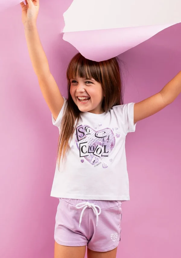 Conguitos Camiseta De Niña Cool Lentejuelas^ Camisetas