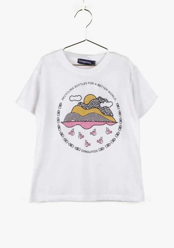 Conguitos Camiseta De Niña Recycling^ Camisetas