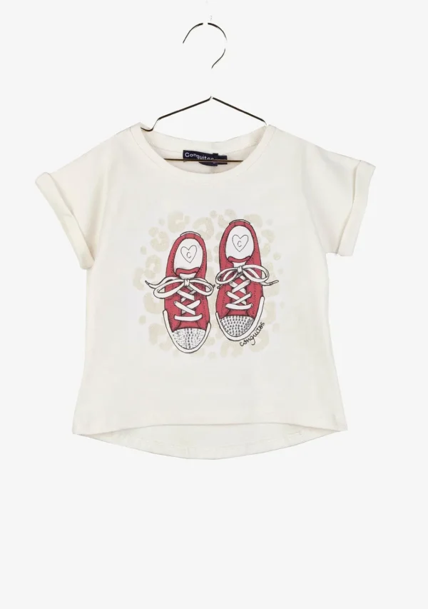 Conguitos Camiseta De Niña Zapatillas ^ Camisetas