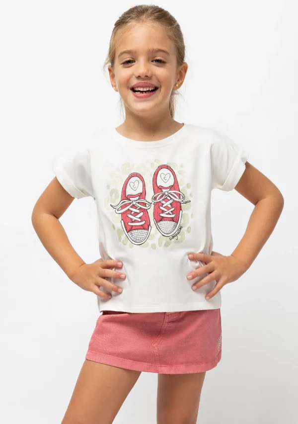 Conguitos Camiseta De Niña Zapatillas ^ Camisetas