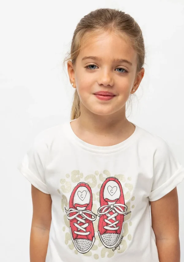 Conguitos Camiseta De Niña Zapatillas ^ Camisetas