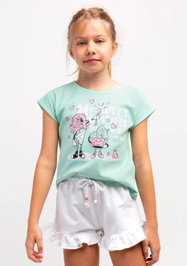 Conguitos Camiseta Niña Estampado Helado Menta^ Camisetas