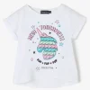 Conguitos Camiseta Niña Unicornio Glitter Blanco^ Camisetas