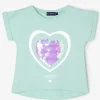 Conguitos Conjunto De Niña Corazón Menta^ Shorts | Camisetas