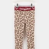 Conguitos Leggins De Niña Neopreno Leopardo^ Pantalones Y Leggins