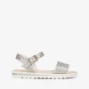 Conguitos Sandalias De Niña Glitter Multi Plata^ Sandalias