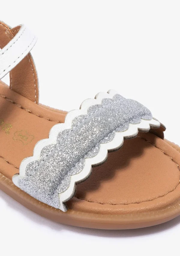 Conguitos Sandalias De Niña Hebilla Napa Blanco^ Sandalias | Zapatos De Ceremonia