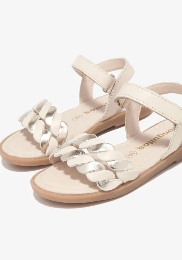 Conguitos Sandalias Trenza Beige^ Sandalias | Zapatos De Ceremonia