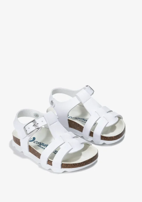 Conguitos Sandalias Unisex Bio Hebilla Blanco^ Sandalias | Sandalias Bio