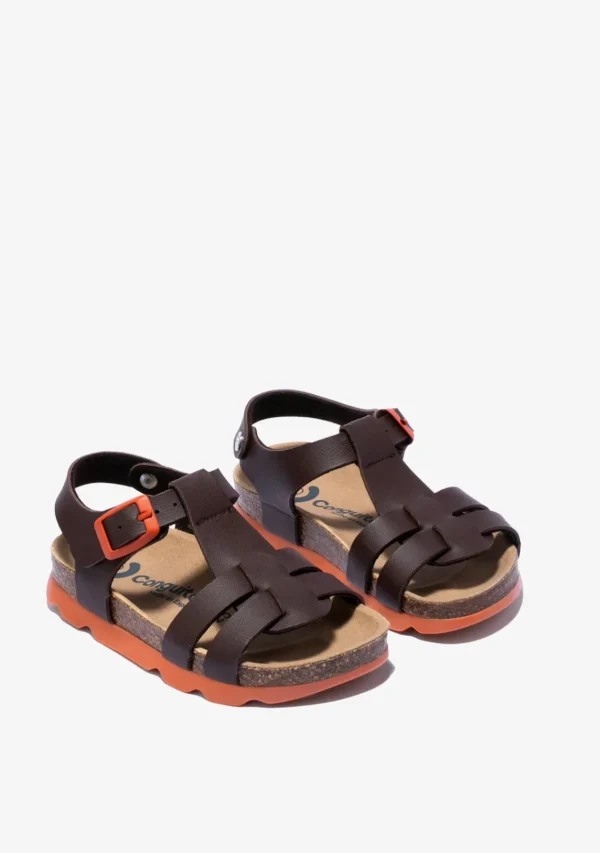 Conguitos Sandalias Unisex Bio Hebilla Marrón^ Sandalias | Sandalias Bio