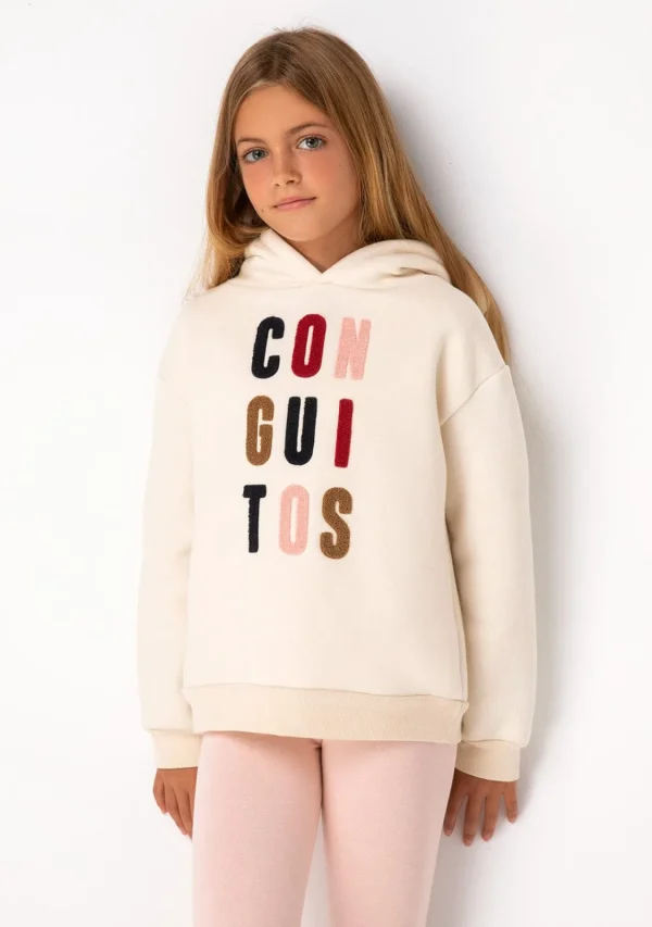 Conguitos Sudadera De Niña Beige^ Sudaderas