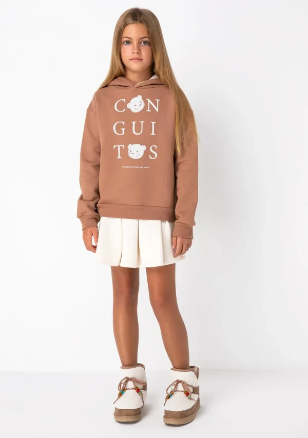 Conguitos Sudadera De Niña Marrón^ Sudaderas