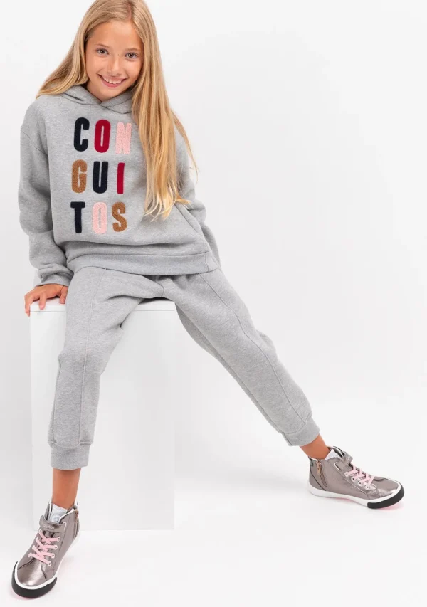 Conguitos Sudadera De Niña Gris^ Sudaderas