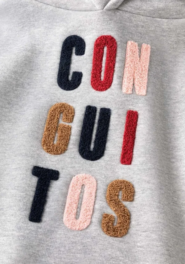 Conguitos Sudadera De Niña Gris^ Sudaderas