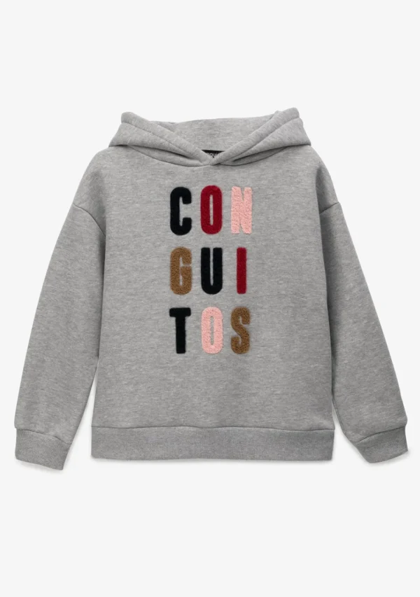 Conguitos Sudadera De Niña Gris^ Sudaderas