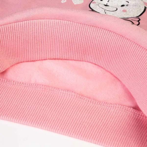 Conguitos Sudadera De Niña Osito Rosa^ Sudaderas