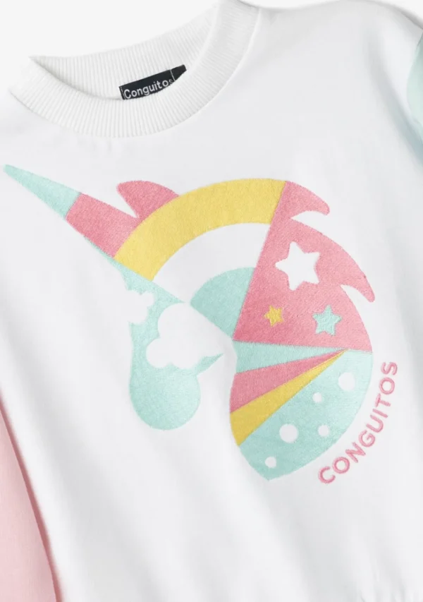 Conguitos Sudadera Unicornio Multicolor^ Sudaderas