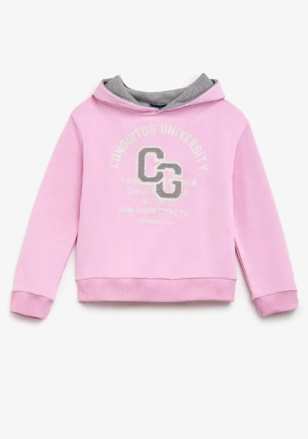 Conguitos Sudadera Universidad Rosa^ Sudaderas