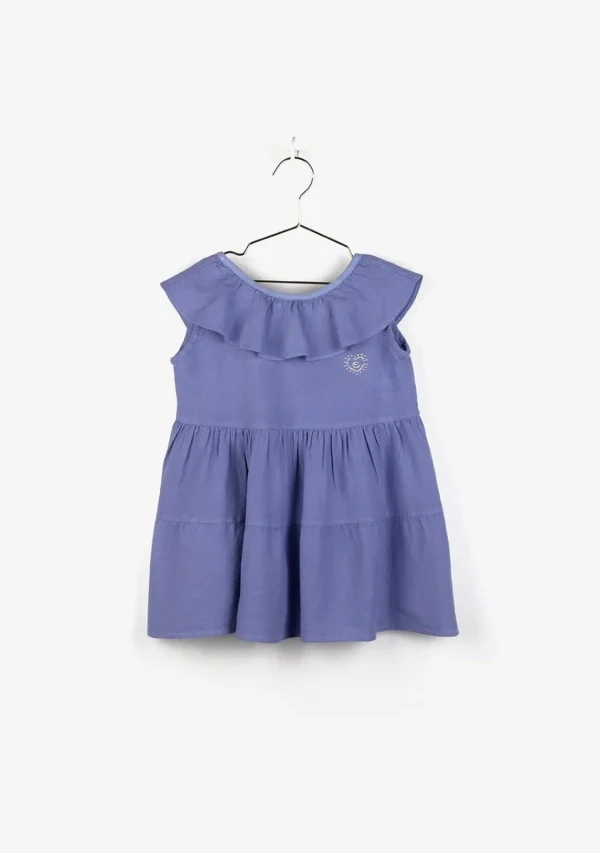 Conguitos Vestido De Niña Volante Azul^ Vestidos De Verano | Vestidos