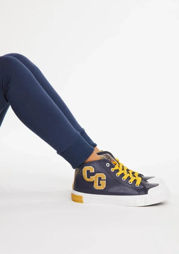 Conguitos Zapatillas Altas Letras Azul Marino^ Zapatillas | Zapatillas