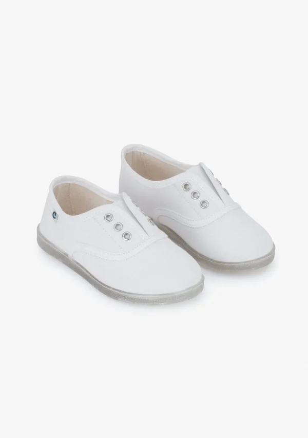 Conguitos Zapatillas De Lona Ecológicas Blanco^ Zapatillas | Zapatillas