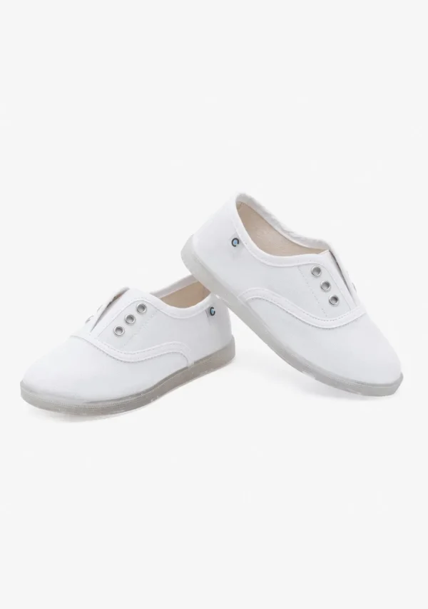 Conguitos Zapatillas De Lona Ecológicas Blanco^ Zapatillas | Zapatillas