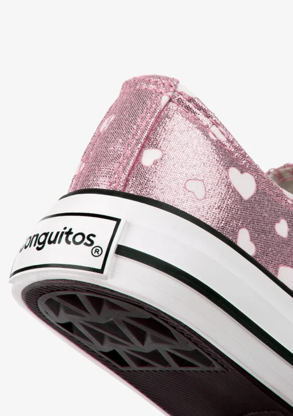 Conguitos Zapatillas De Niña Brillo En La Oscuridad Rosa^ Zapatillas